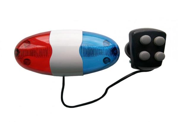 ALARMA JY-155 (6 LED - 4 SUNETE) (model Politie)