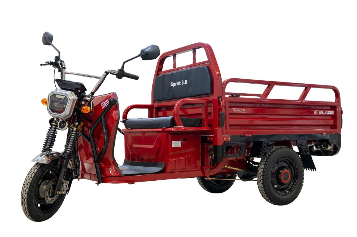 BLADE - TRICICLU CARGO 2000W - SPRINT 3.0 - ROSU+NEGRU