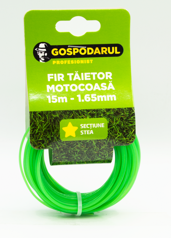 Fir taietor 15m - 1.65mm (sectiune stea) (MC)
