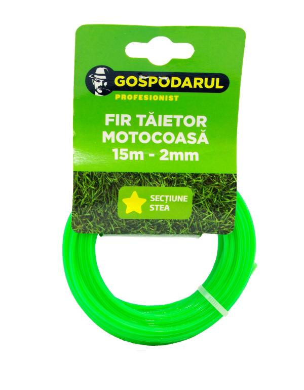 Fir taietor 15m - 2mm (sectiune stea) (MC)
