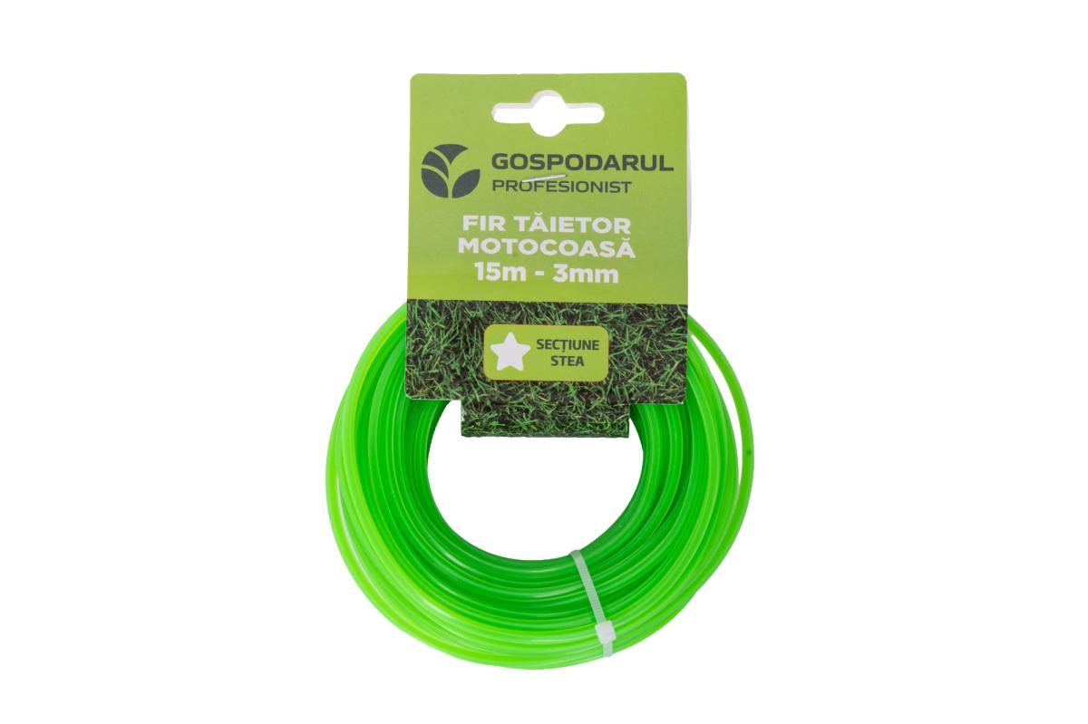 Fir taietor 15m - 3mm (sectiune stea) (MC)