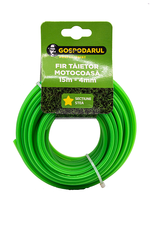 Fir taietor 15m - 4mm (sectiune stea) (MC)