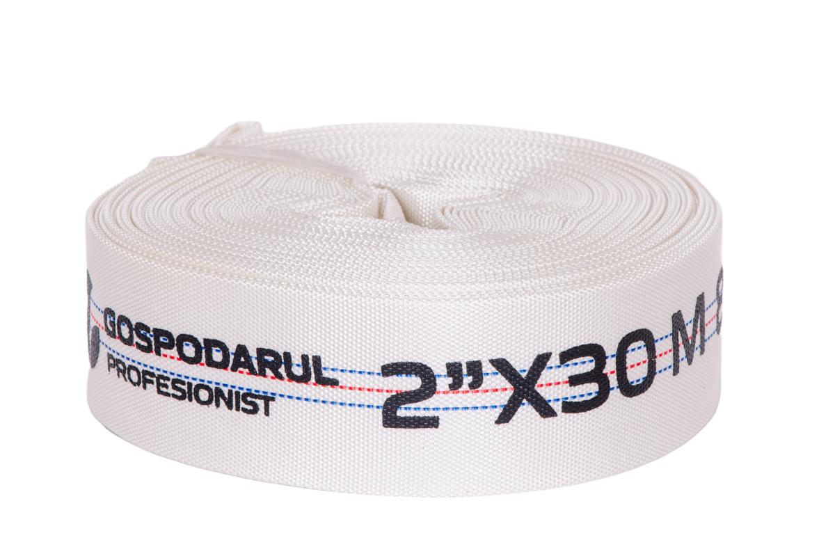FURTUN POMPIERI -PVC PANZAT – 2” – Ø 50mm – 8 BAR -TIP C – 30M
