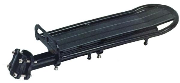 PORTBAGAJ SPATE - TIJA SA Prindere in 4 suruburi Diametru tija sa: 25.4 - 32mm Dimensiune platforma: