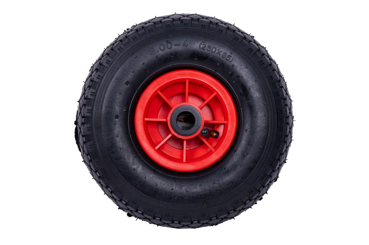 Roata liza plastic - TT - rulment cu ace - 3.00-4 (260x85) - 2PR