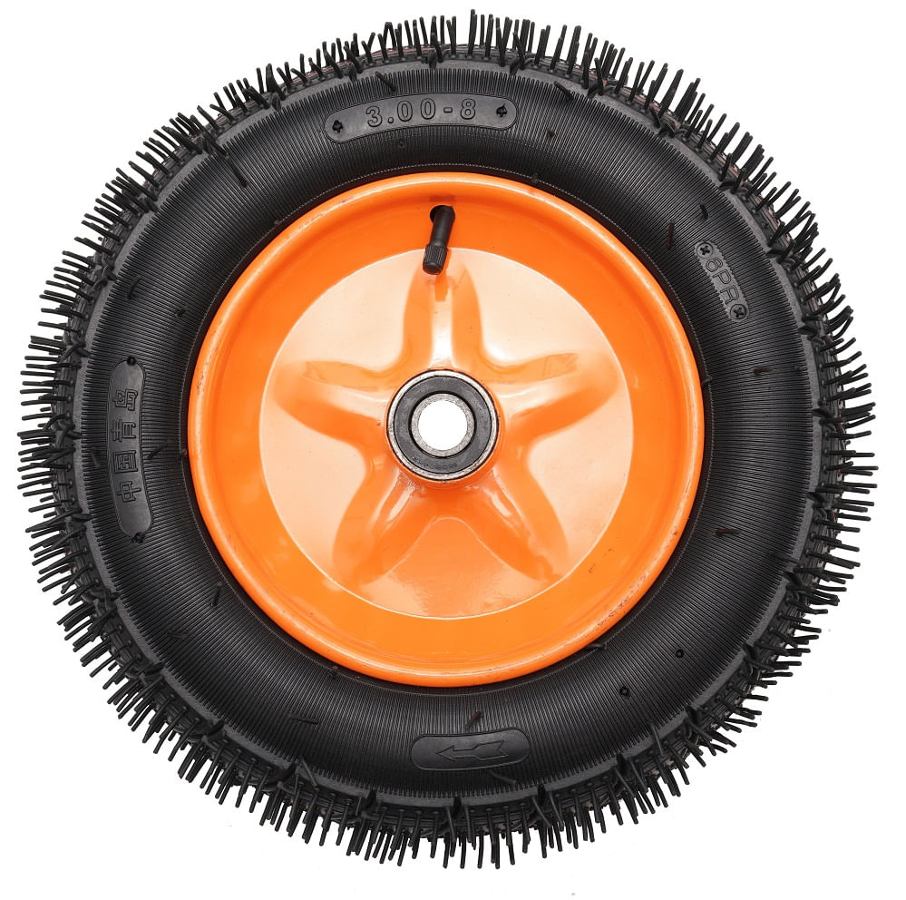 Roata roaba - TT - rulment - mixt - 3.00-8 6PR