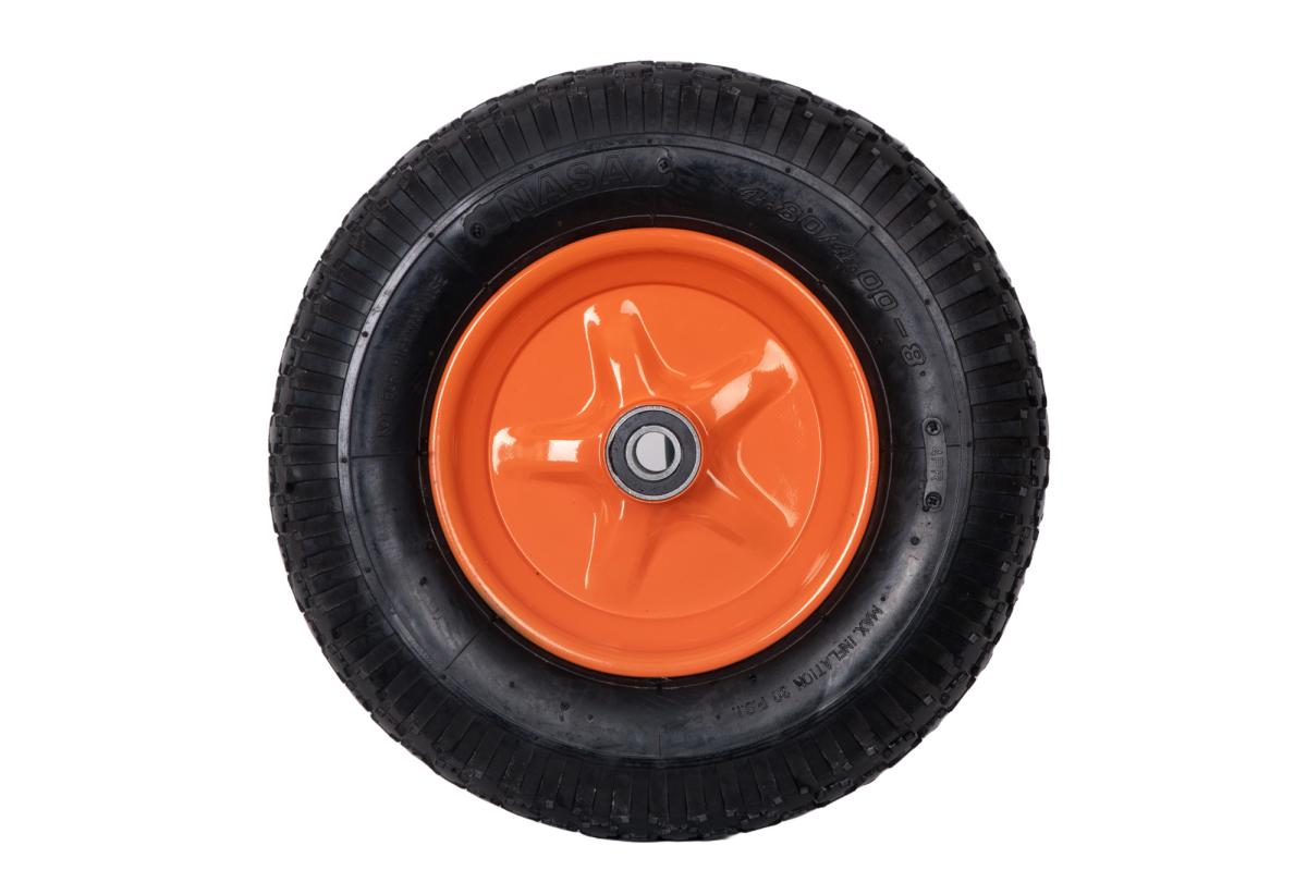 Roata roaba - TT -4.00-8 4PR - cu rulment pentru ax 20 mm