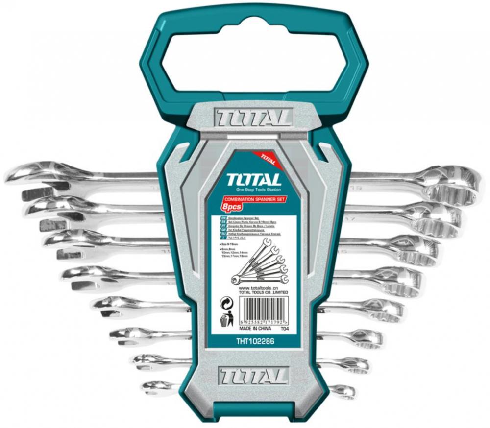 TOTAL - SET 8 CHEI COMBINATE - 6-19MM