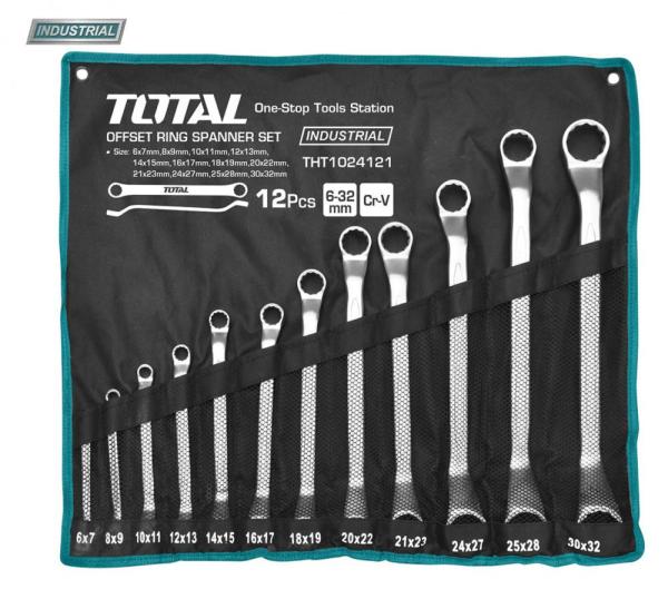 TOTAL - SET 12 CHEI INELARE CU COT - 6-32MM  (INDUSTRIAL)