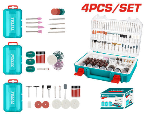 TOTAL - Accesorii pentru mini polizor multifunctional