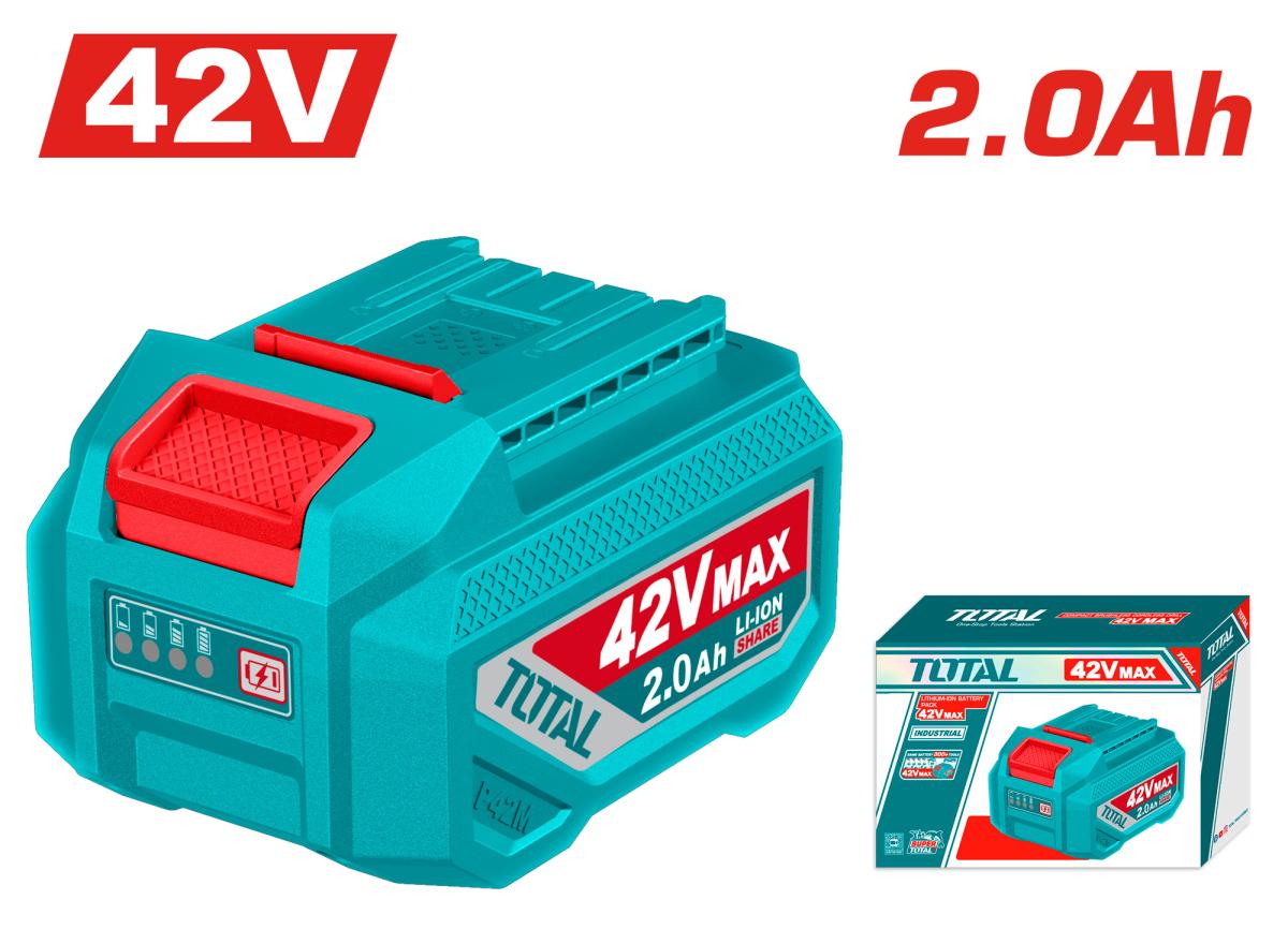 TOTAL - ACUMULATOR - 42V - 2.0AH (INDUSTRIAL)