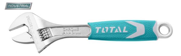 TOTAL - CHEIE REGLABILA - 200MM (8"), CRV (INDUSTRIAL)
