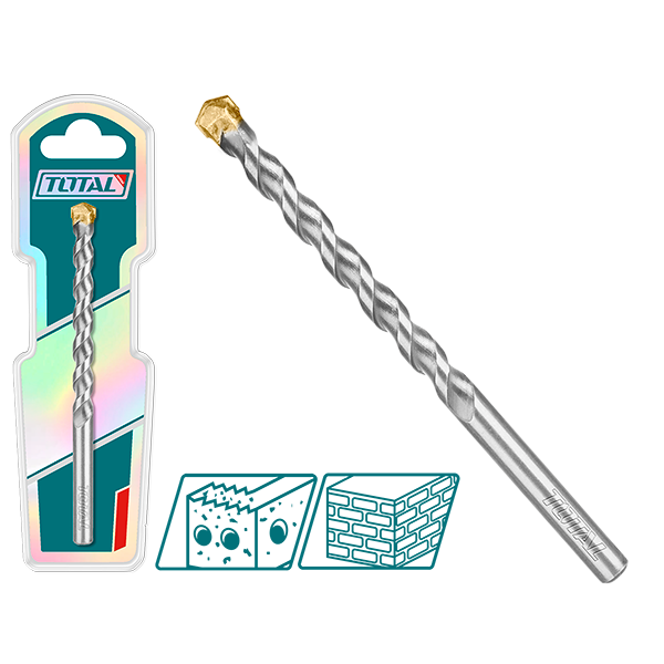 TOTAL - BURGHIU PENTRU BETON - 6X100MM (INDUSTRIAL)