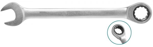 TOTAL - CHEIE COMBINATA CU CLICHET - 18MM (INDUSTRIAL)