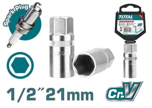 TOTAL - CHEIE DE BUJII - 21MM (INDUSTRIAL)