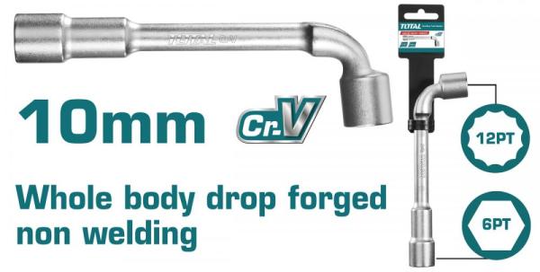 TOTAL - CHEIE TUBULARA TIP L - 10MM (INDUSTRIAL)