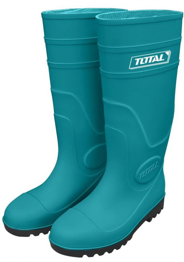 TOTAL - CIZME CAUCIUC CU BOMBEU METALIC DE PROTECTIE - 39 (CLASA SB)