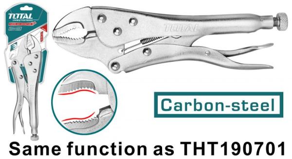 TOTAL - CLESTE CU BLOCARE 7"