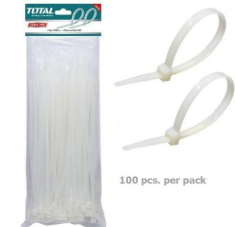 TOTAL - COLIERE DE PLASTIC - 100BUC - 9X800MM NYLON 66