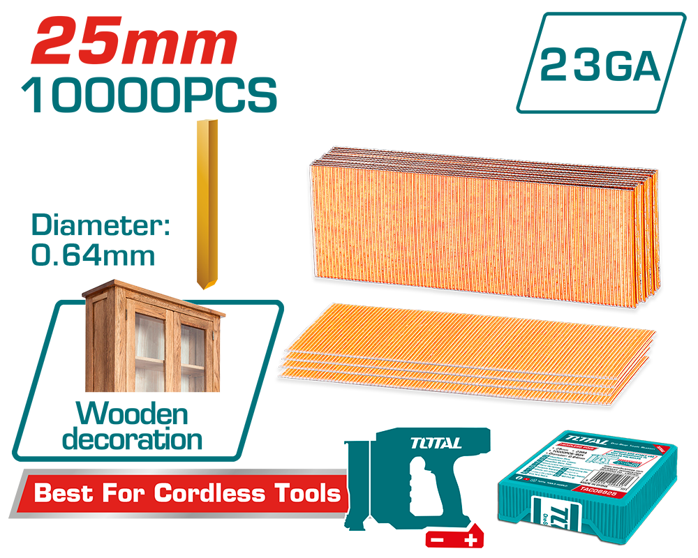 TOTAL - CUIE 25MM - GA23 - 0.64MM PENTRU PISTOL TCBNLI3606