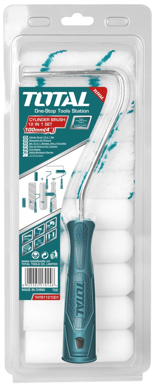 TOTAL - SET TRAFALET CU 10 CARTUSE - 100MM/4""  (5 X ACRIL, 5 X POLIESTER)