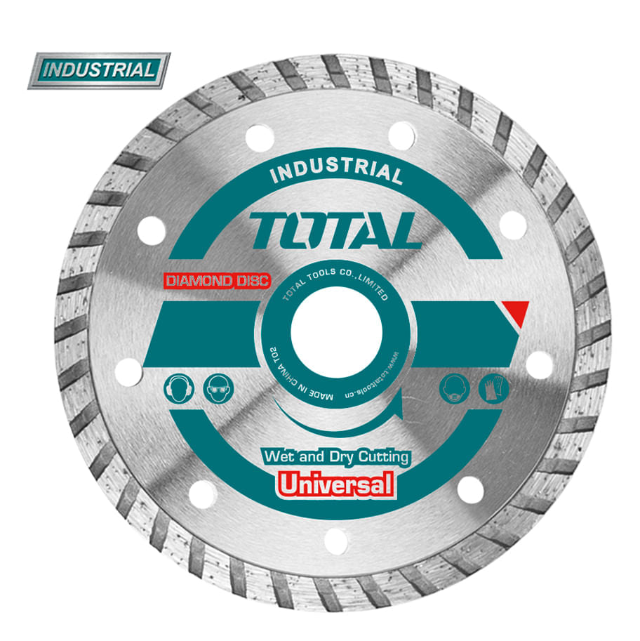 TOTAL - DISC DEBITARE BETON - 125MM (INDUSTRIAL)