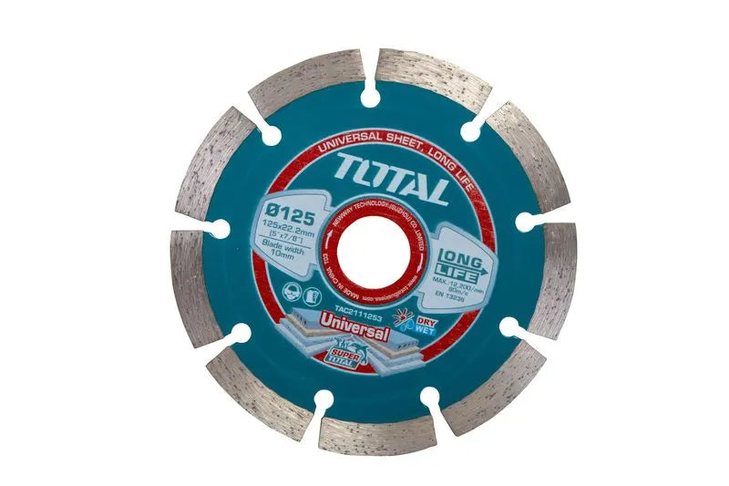 TOTAL - DISC DEBITARE BETON - 125MM