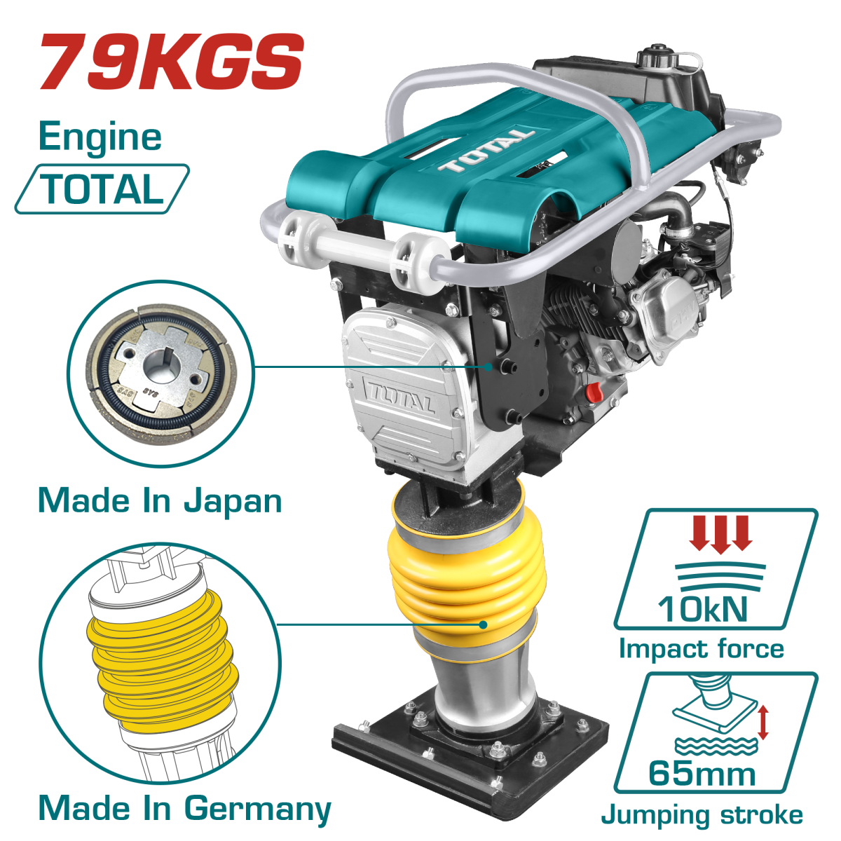 TOTAL - MAI COMPACTOR 6.5CP, 79KG