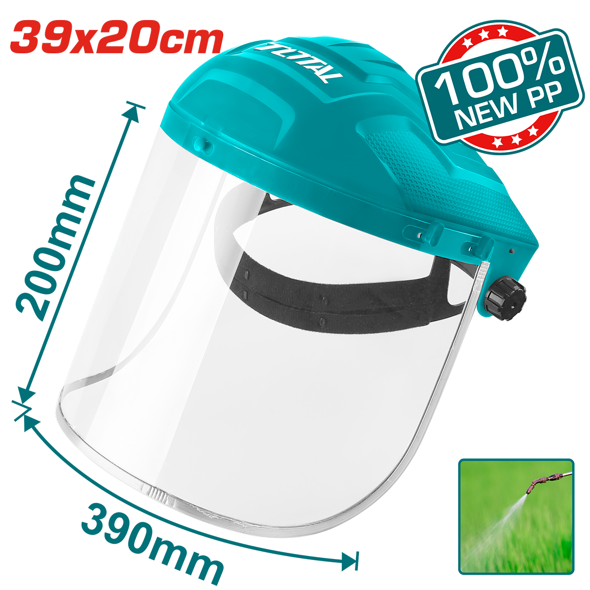 TOTAL - MASCA CU VIZIERA DE PROTECTIE