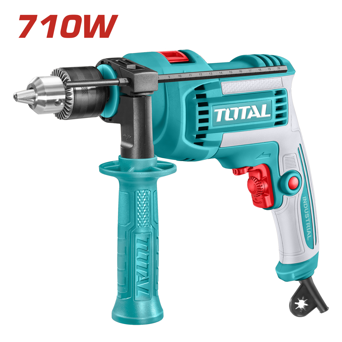 TOTAL - MASINA DE GAURIT CU PERCUTIE - 710W