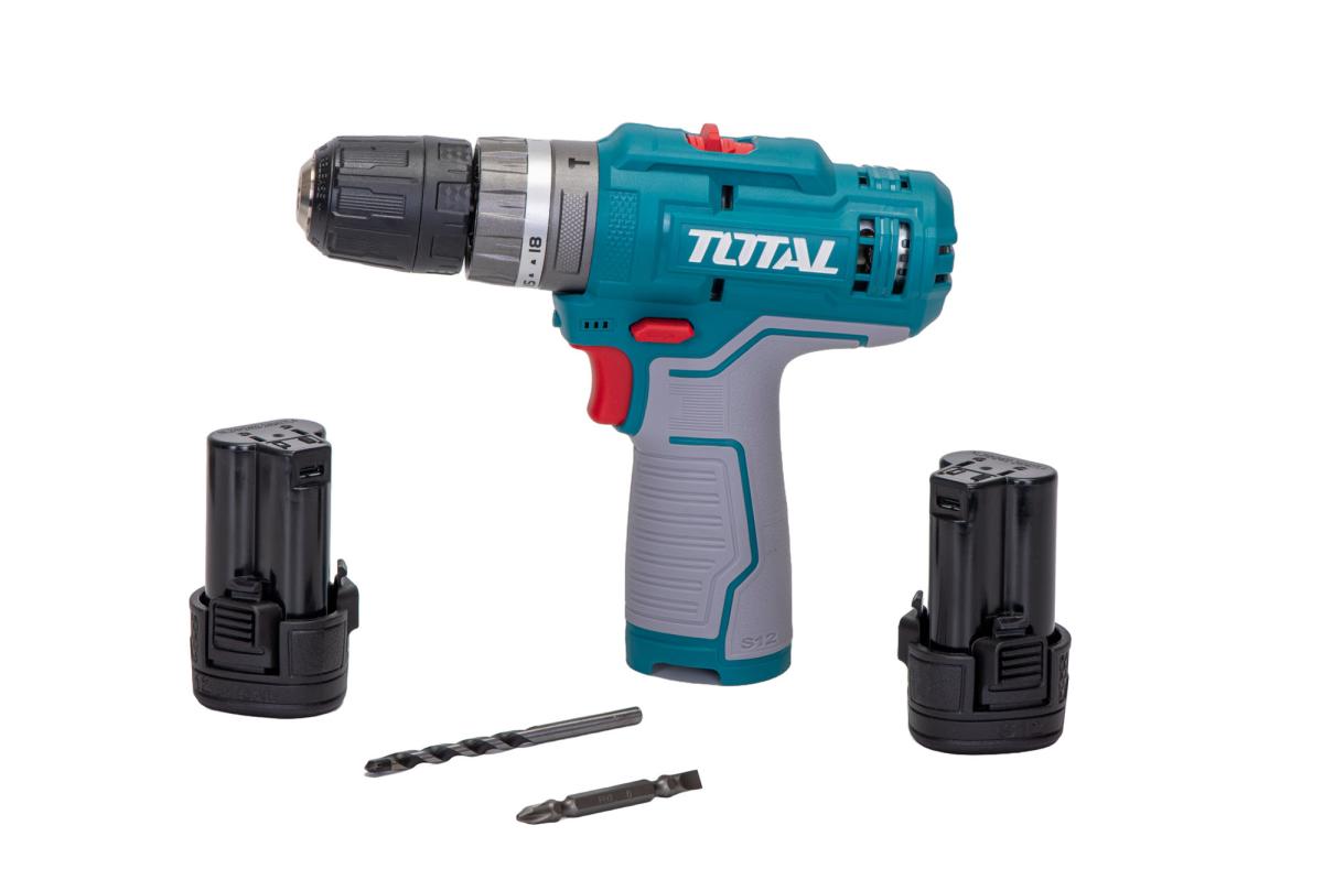 TOTAL - MASINA DE GAURIT CU PERCUTIE 12V-1.5Ah (NU INCLUDE INCARCATOR)
