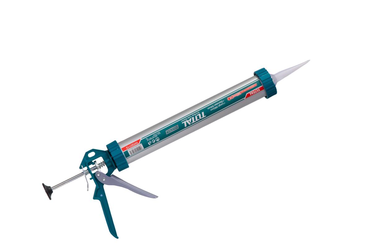 TOTAL - PISTOL PENTRU SILICON - 15" - MANER ALUMINIU (INDUSTRIAL)
