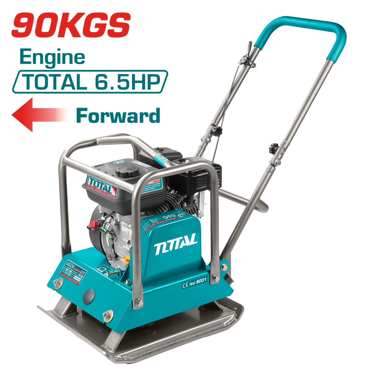 TOTAL - PLACA COMPACTOARE 6.5CP,90KG