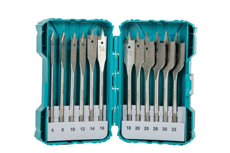 TOTAL - SET 12 BUC BURGHIE PLATE PENTRU LEMN