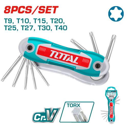 TOTAL - SET CHEI TORX DE BUZUNAR (INDUSTRIAL)