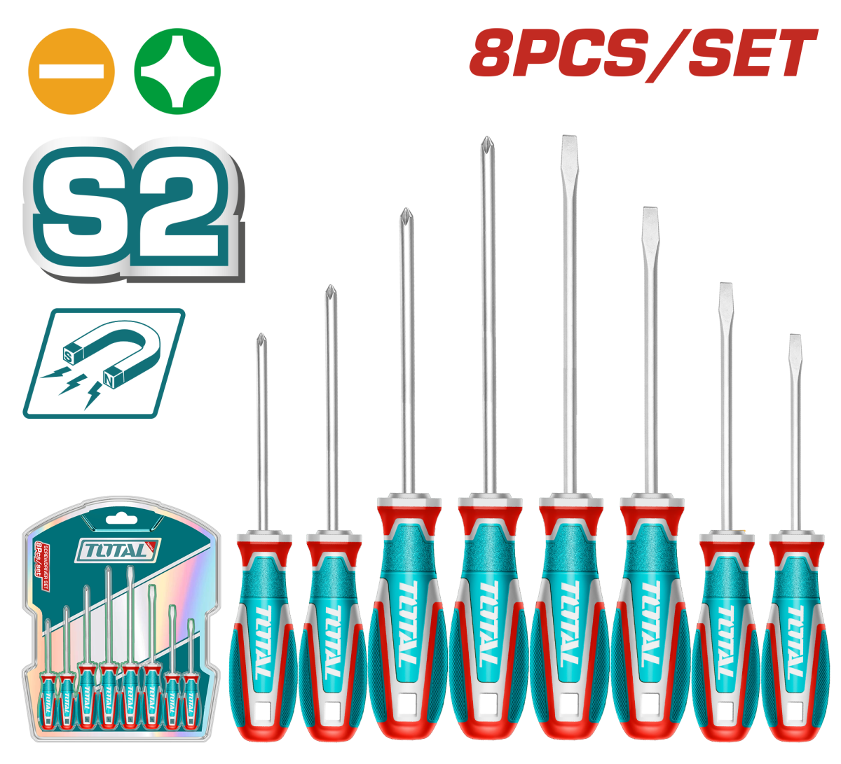 TOTAL - SET SURUBELNITE 8 PIESE SL SI PH
