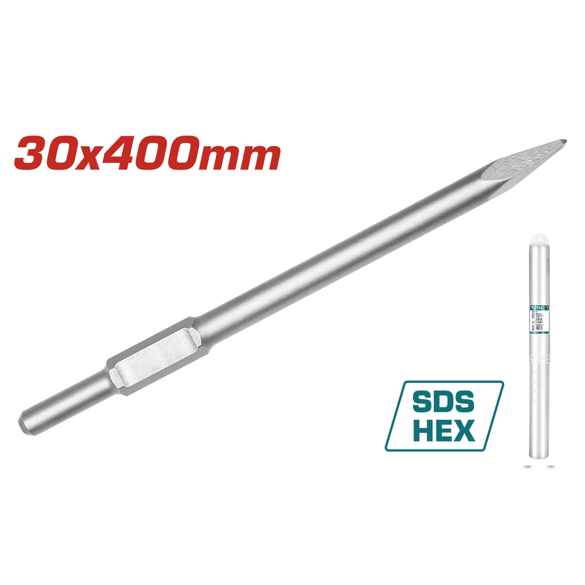 TOTAL - SPIT CU PRINDERE HEX - 30X400MM