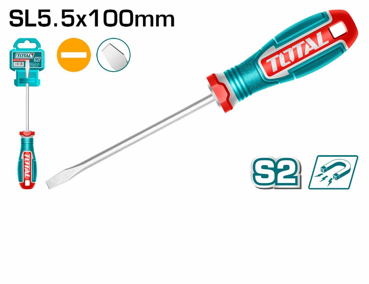 TOTAL - SURUBELNITA DREAPTA - 5.5MM - 100MM - S2 (INDUSTRIAL)