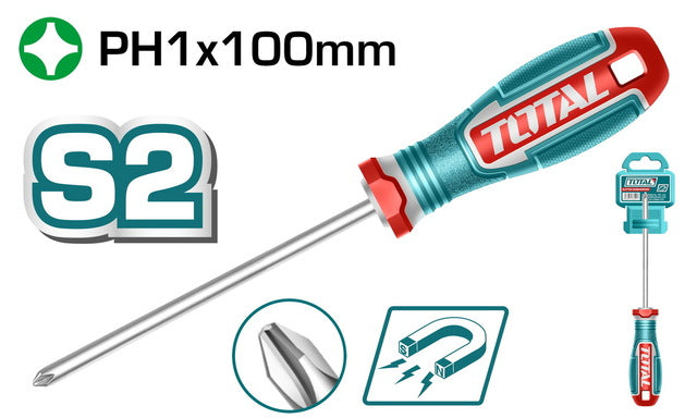 TOTAL - SURUBELNITA PHILLIPS- PH1 - 5.0MM - 100MM - S2 (INDUSTRIAL)
