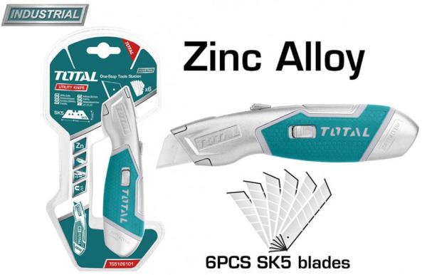 TOTAL - CUTTER - 61MMX19MM - 175MM (INDUSTRIAL)