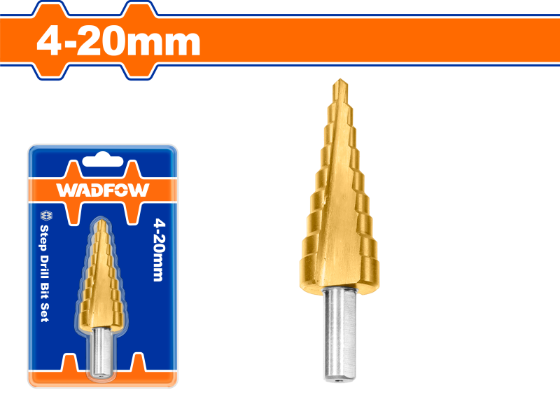 WADFOW - BURGHIU CONIC IN TREPTE 4-20MM PAS 2MM