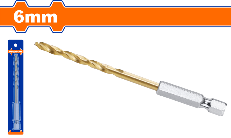 WADFOW - BURGHIU CU CAP BIT PRINDERE HEXAGONALA HSS 6MM