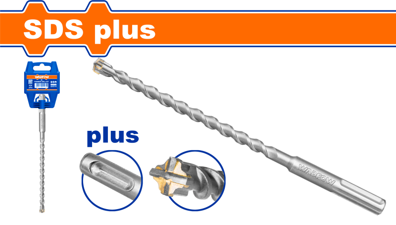 WADFOW - BURGHIU CU PRINDERE SDS PLUS - CAP CRUCE  - 8X160MM
