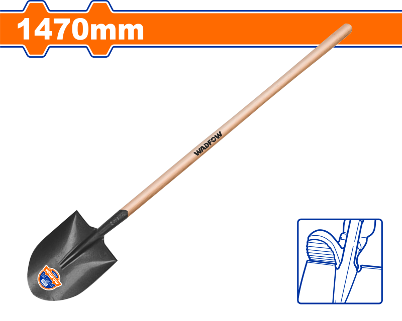 WADFOW - CAZMA CU MANER DIN LEMN - 1470MM