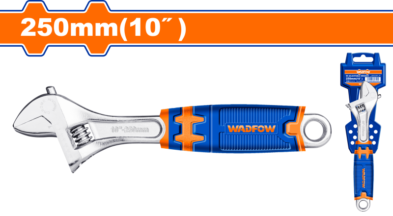 WADFOW - CHEIE REGLABILA CU MANER DE CAUCIUC - 250MM (10"), CRV