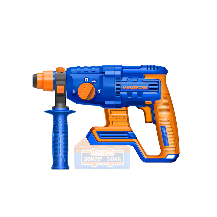WADFOW - CIOCAN ROTOPERCUTOR - 2J - LI-ION - 20V - MOTOR FARA PERII