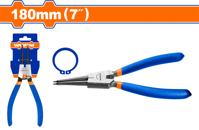 WADFOW - CLESTE PENTRU PENTRU SIGURANTE EXTERNE - CAP DREPT - 7"/180MM