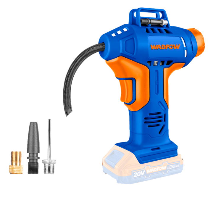 WADFOW - COMPRESOR AER - 150PSI/10BAR - LI-ION - 20V (NU INCLUDE ACUMULATOR SI INCARCATOR)