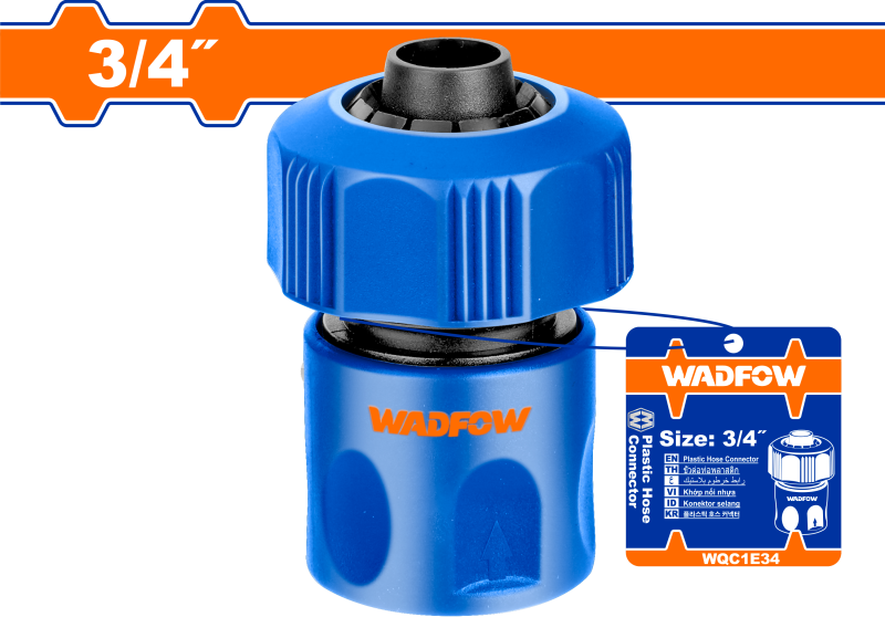 WADFOW - CONECTOR RAPID PENTRU FURTUN 3/4"