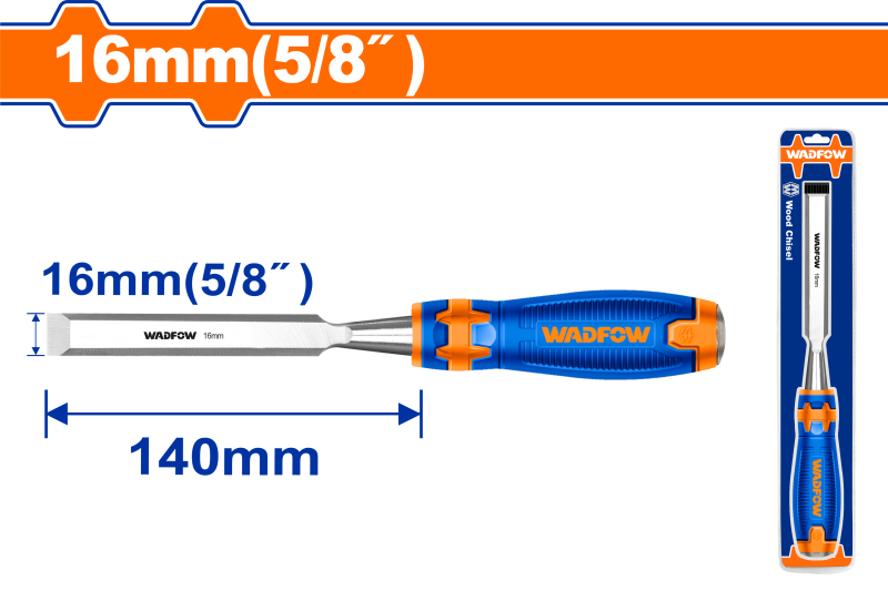 WADFOW - DALTA PENTRU LEMN - 16MM - 140MM